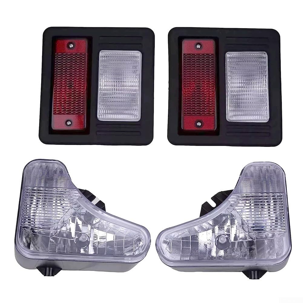 Juego de luces delanteras traseras con bombillas para Bobcat T595 T630