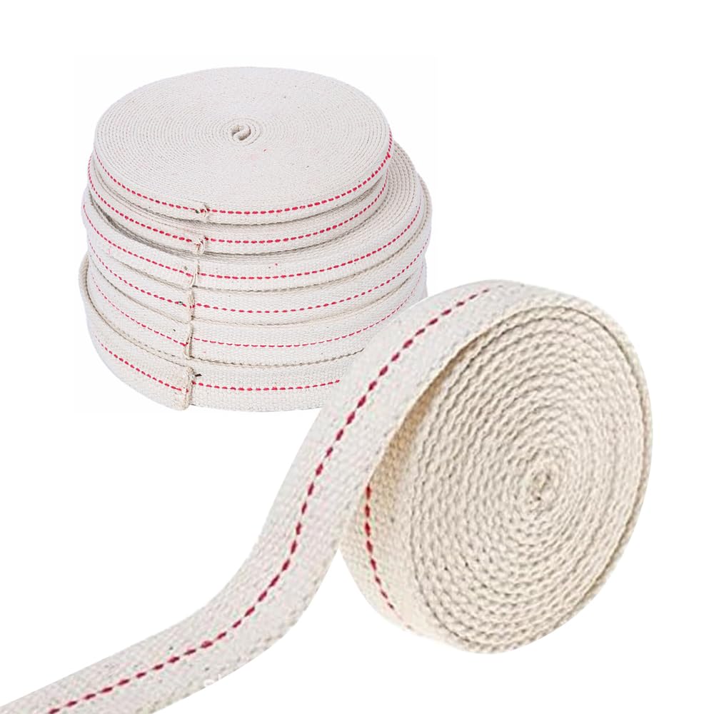 オイルランプ用交換芯 ランタン部品 パラフィンランプ部品 青銅ランプ交換芯、幅12mm×長さ2m（カット可）。