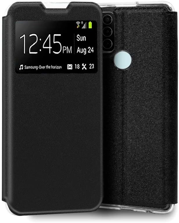 Cool Flip Cover for Motorola Moto G31 / G41 Smooth Black