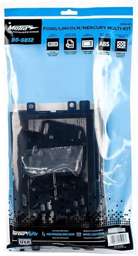 Miniatura 4 de Metra - Kit de instalación doble DIN para vehículos Ford Select 2004 en adelante, color negro