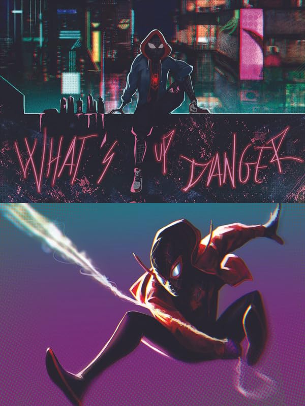 Wall Kalakar (Pack of 2) Spider-Sense Splendor: Thrilling Spider-Man Poster Art: on US Imported Paper (Unframed) With 3M Orginal Double Side Tape for Easily Stick(CB_SM_L_014,18)