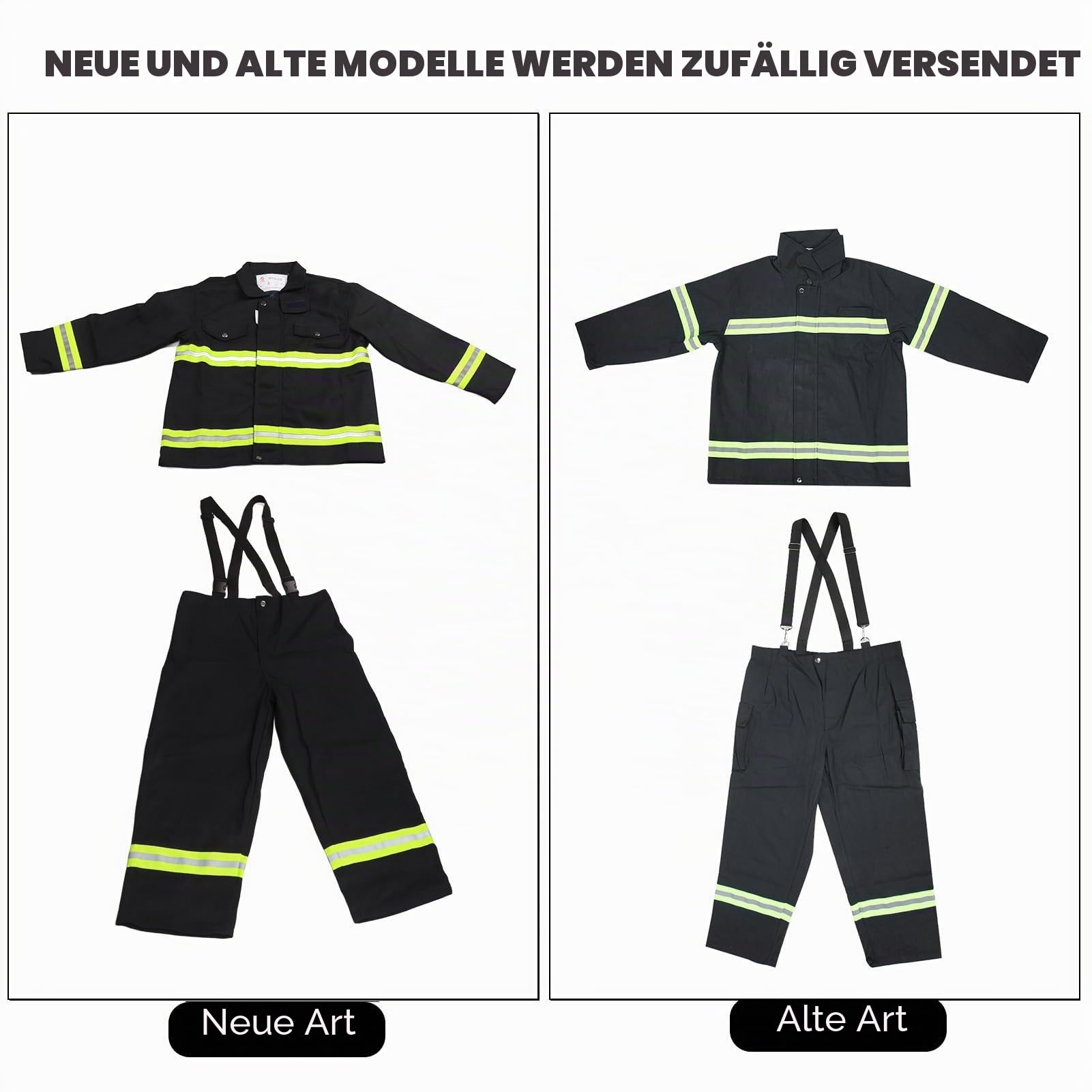 Flammhemmende Kleidung, Feuerfest, Hitzebeständig, Feuerwehr-Schutz, Reflektierender Mantel, Hosen, Persönliche Schutzausrüstung(XL-Dunkelblau)