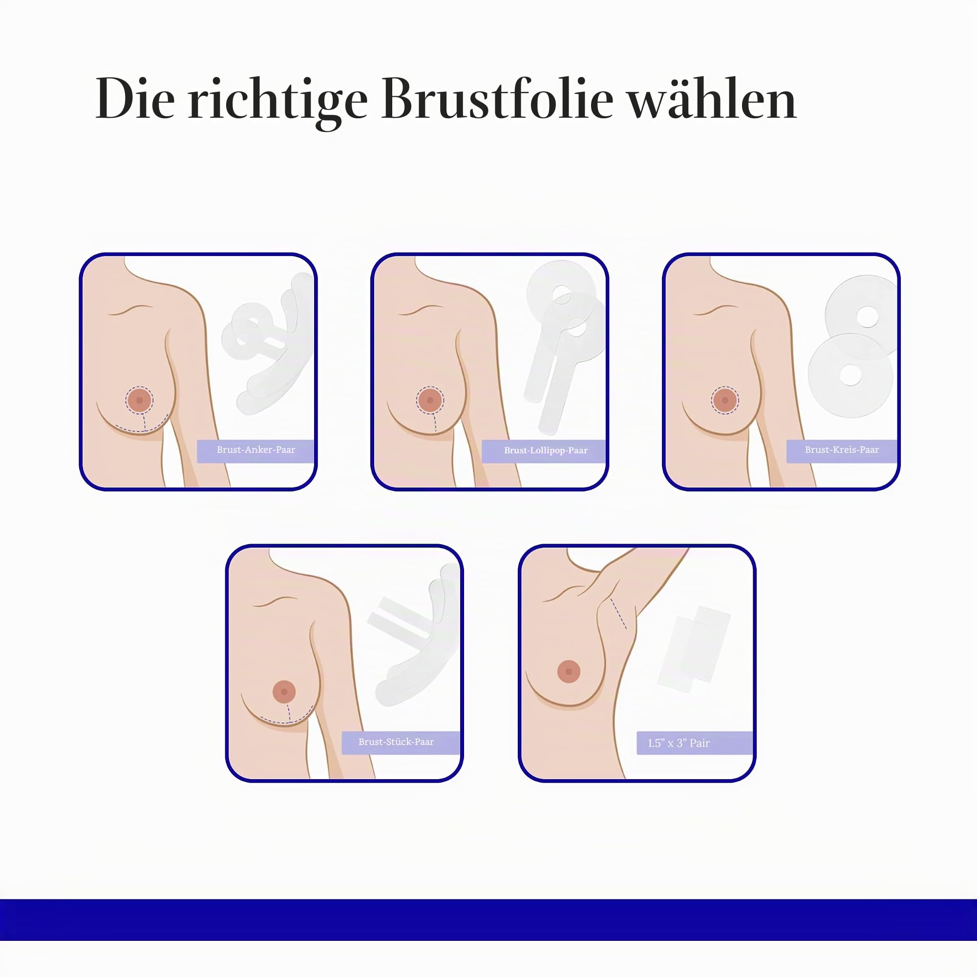 Scar Fx Silikon Narbentherapie, 1 Brustanker