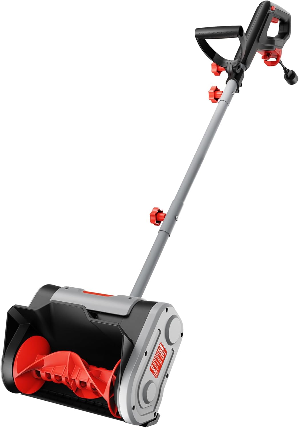 EWORK Corded Snow Shovel 11-Inch 1200W 10A Powerful Electric Snow Shovels, 6-Inch Clearing Depth, 23-Foot Max Throw Distance, Power Snow Blower for Driveway, Steps, Sidewalk, Porch 1200W 10A Corded Snow Shovel