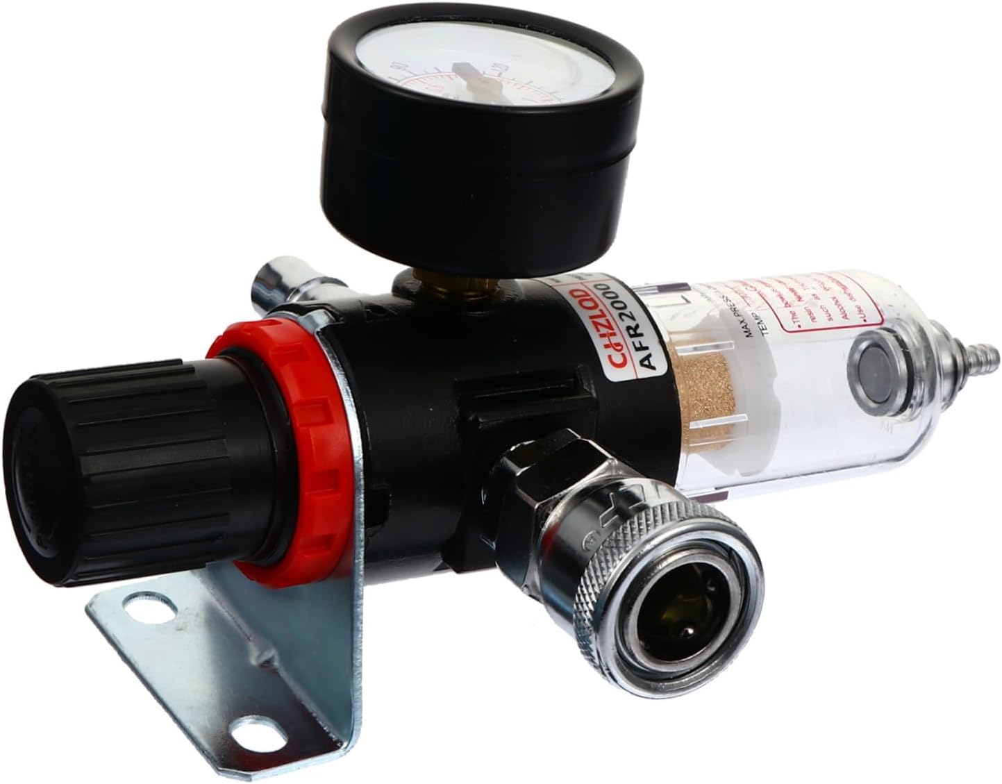 Gadpiparty Filtration Water Separation Compressor Source Unit Pneumatic Pressure Regulator Compressor Source Treatment Unit Compressor for Filter Aluminum Alloy Air Compressor Traps