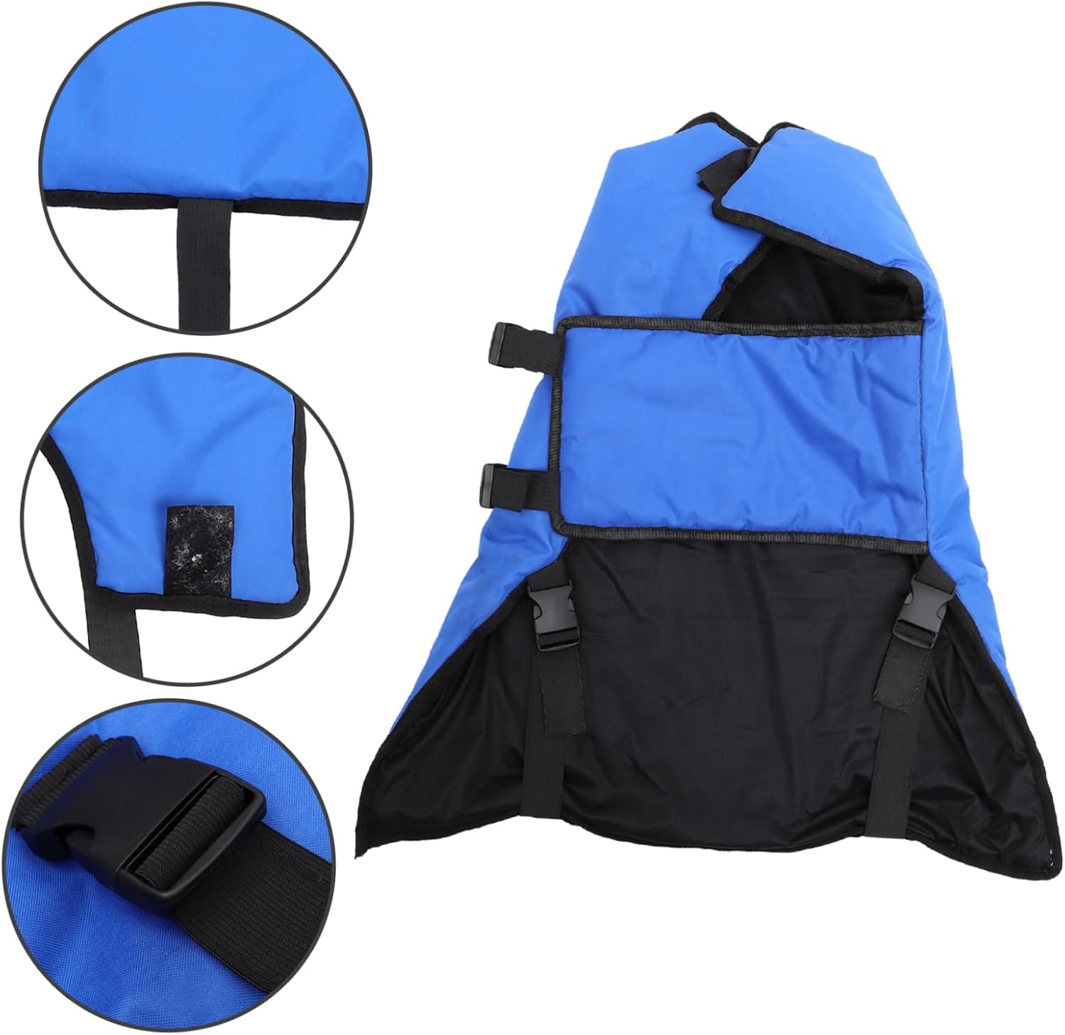 GALPADA Farm Animal Warm Vest Thick Windproof Cold Weather Clothing Waterproof Coat Belly Protection for Outdoor Use