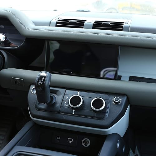 Miniatura 5 de YIWANG navegación GPS pantalla protector aplicable para Land Rover Defender 110 130 2020 coche Accesorios claro vidrio templado