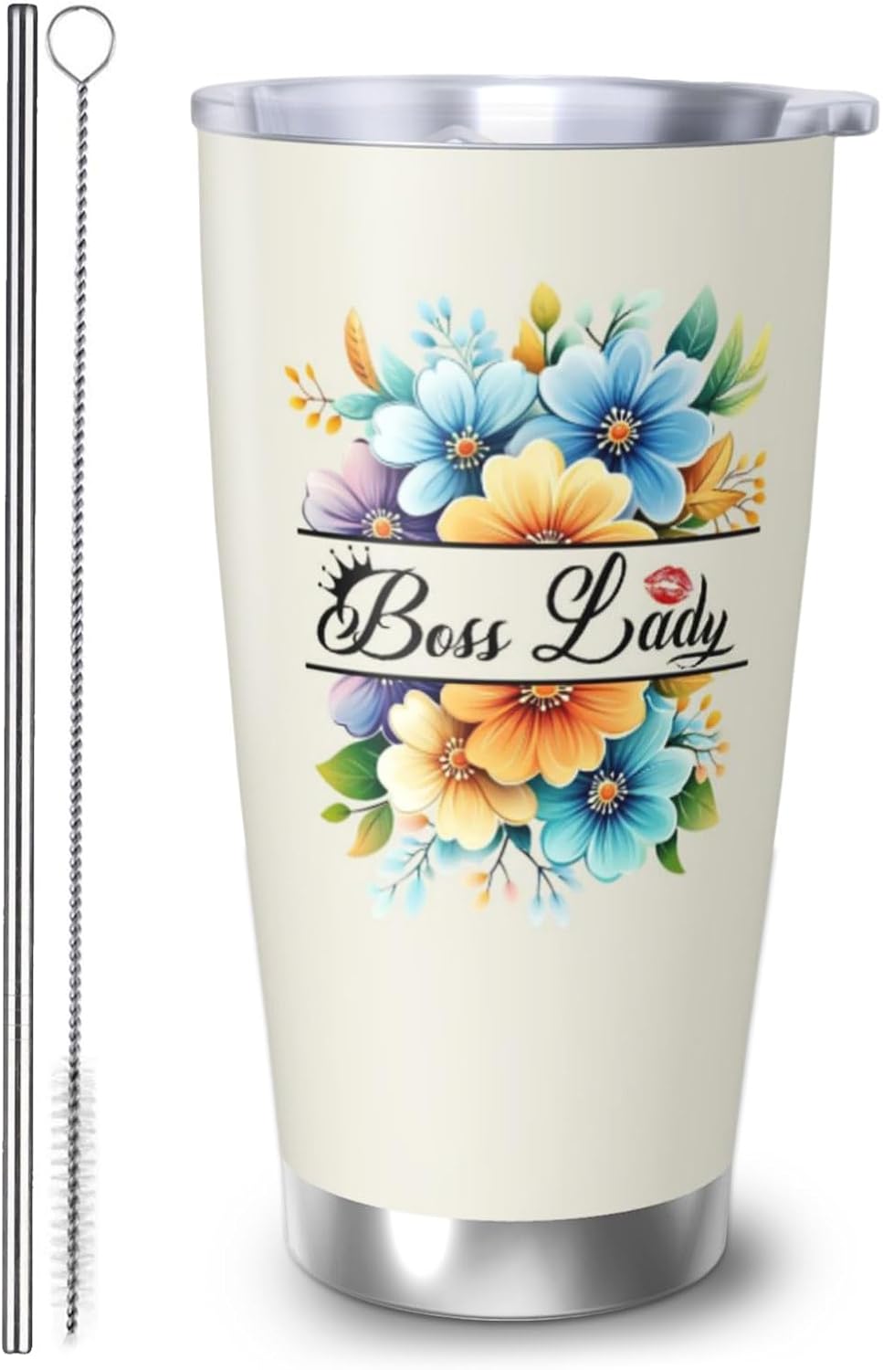 Boss Lady Gift for Women, Best Boss Lady Gifts Coffee Mugs, Boss Day Gift Travel Mug, 20oz Coffee Tumbler, Gifts for Bosses Travel Mugs - Image 8