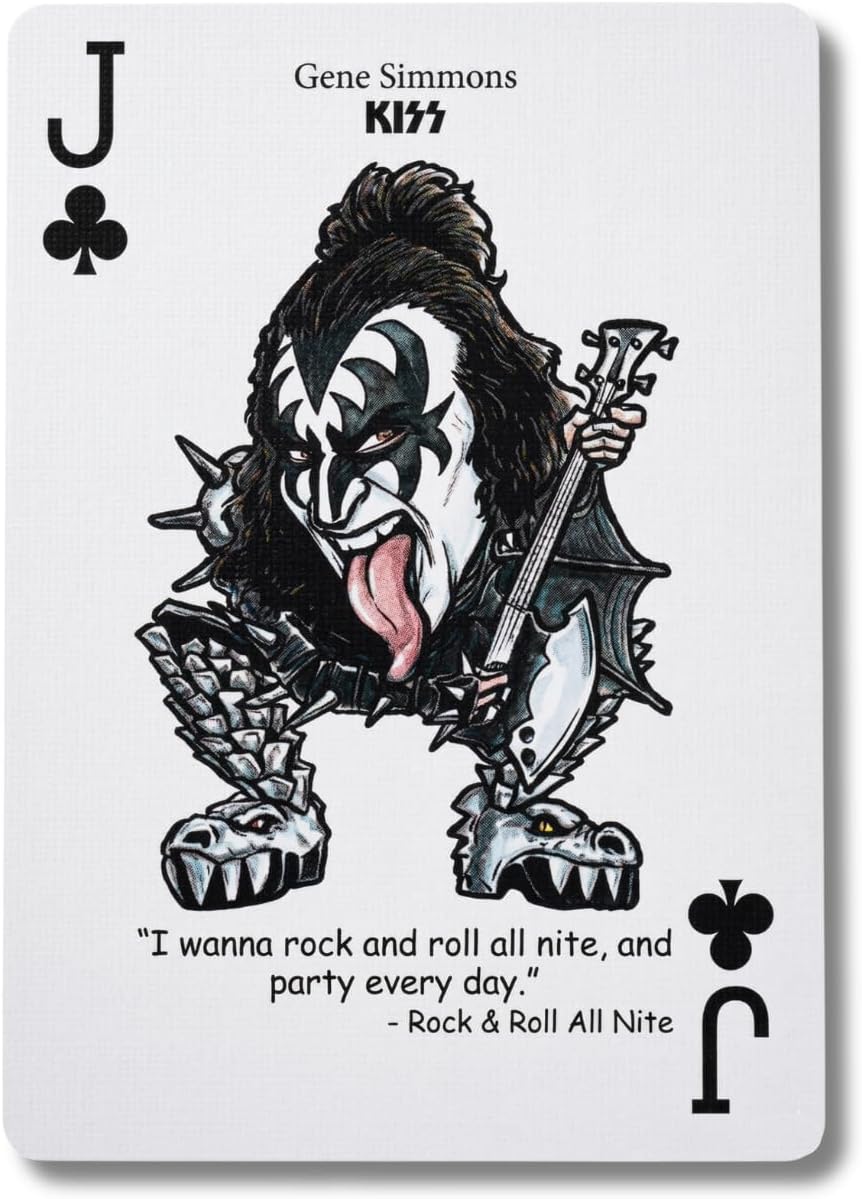 HeroDecks - Heros of Rock 'n Roll - Playing Cards