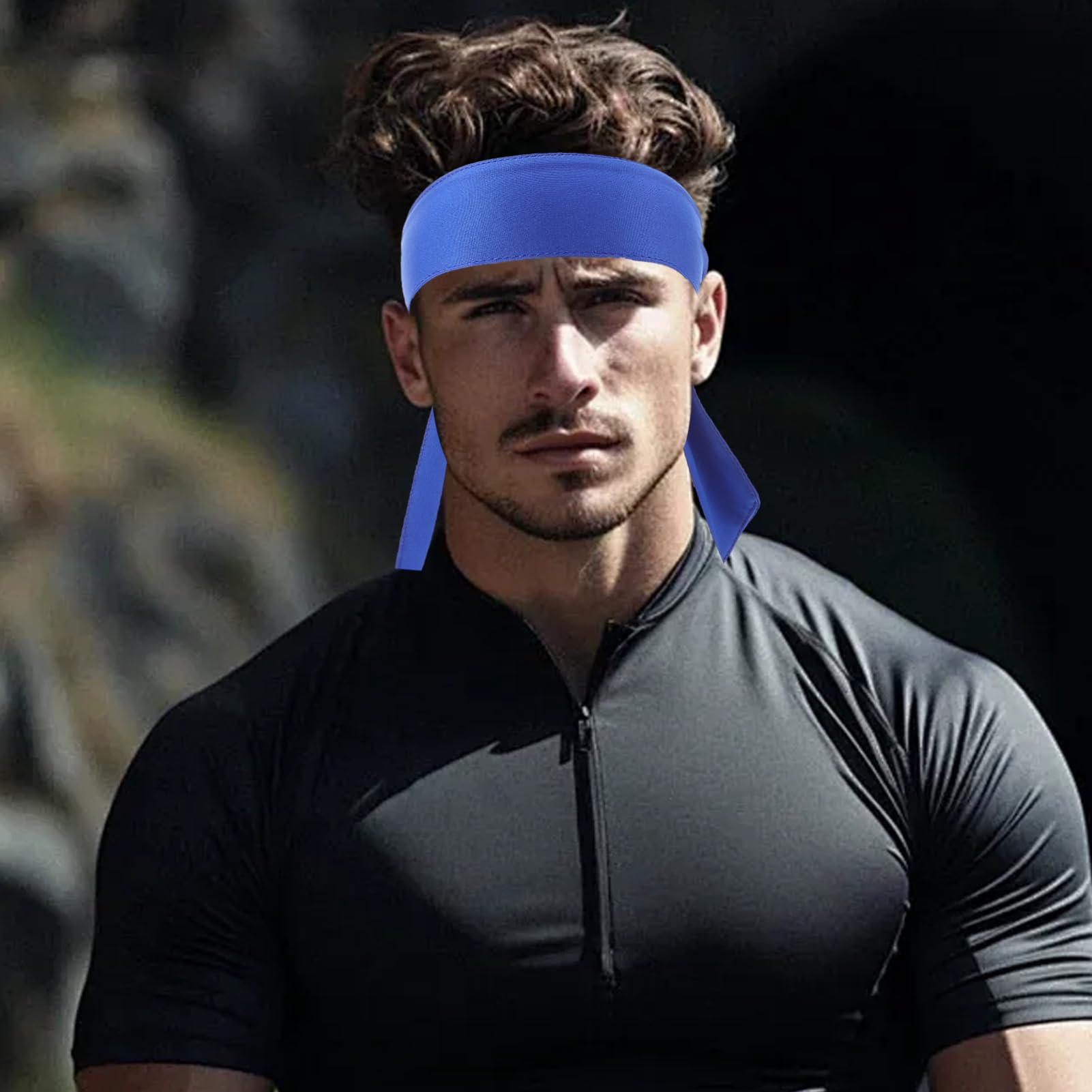 BESTYASH Sport Stirnbänder rutschfest aus Polyester 24 Stück-Pack Schweißableitend für Damen und Herren Beim Laufen und Training