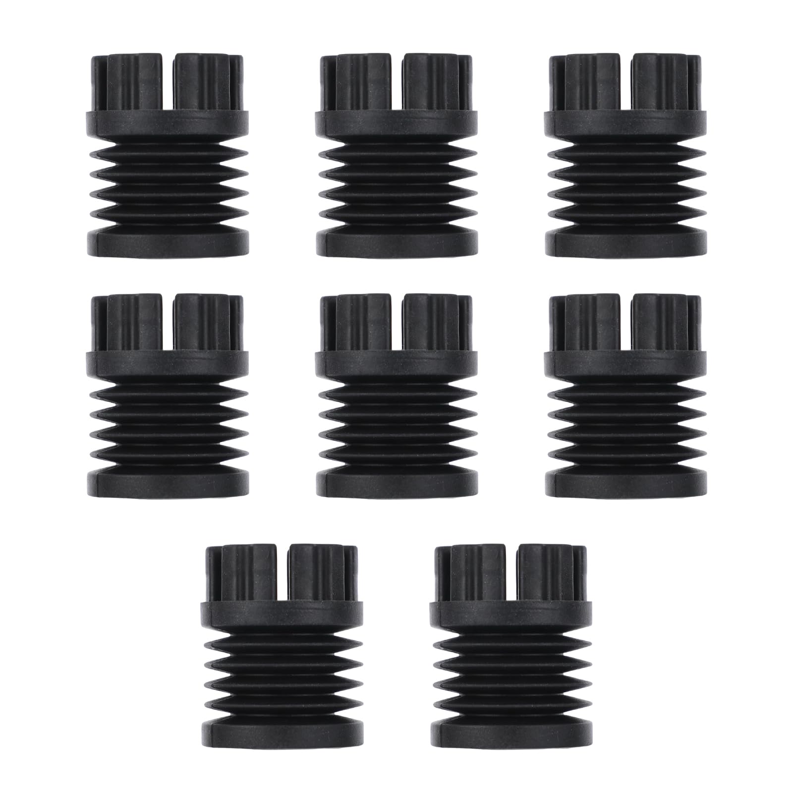 8pcs Upgraded Shockproof Feet for Bambu Lab X1/ X1C/ P1P/ P1S, High-Temp Silicone Shock Absorber 3D Printer Accessories for Decrease 92% Vibration & Prevent Sagging