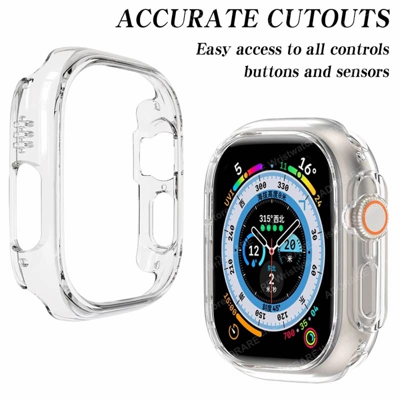 Coque Apple Watch Series 8 45mm 41mm accessoires PC