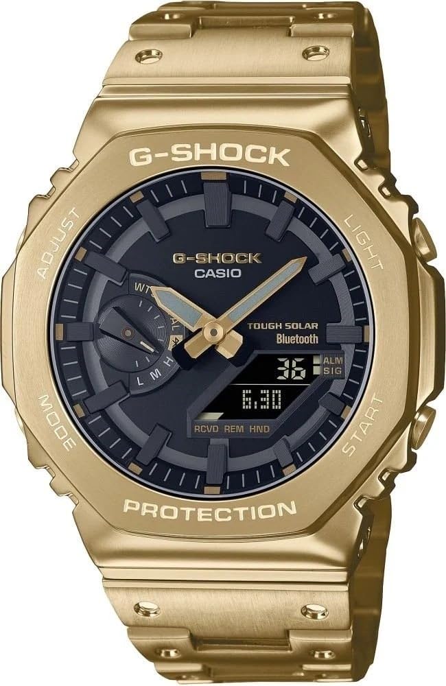 Casio GM-B2100GD-9ADR Kol Saati, G-Shock, Analog/Digital, Altın Sarısı, Erkek