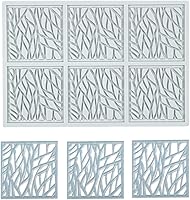 Vista 17 de Moldes de silicona de chocolate 3D con hojas huecas de plumas huecas para fondant, molde geométrico para caramelos, decoración de pasteles