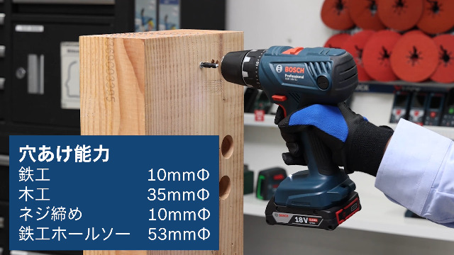Amazon | Bosch Professional(ボッシュ) 18V コードレスドライバー 