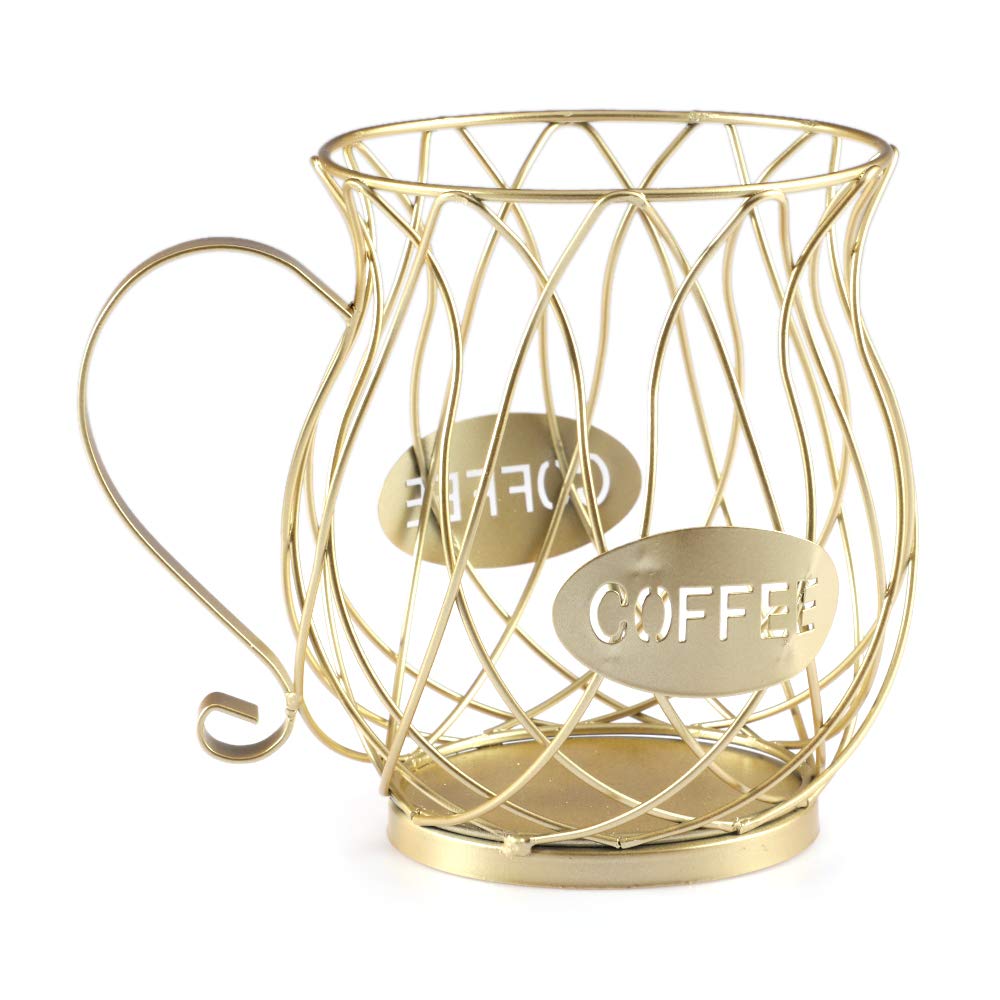 pwne Coffee Storage Basket,Multiple Pod Holder,Coffee Capsule Pod Storage Basket for Cafe Restaurant Tea Room Kitchen Countertop Storage Holder