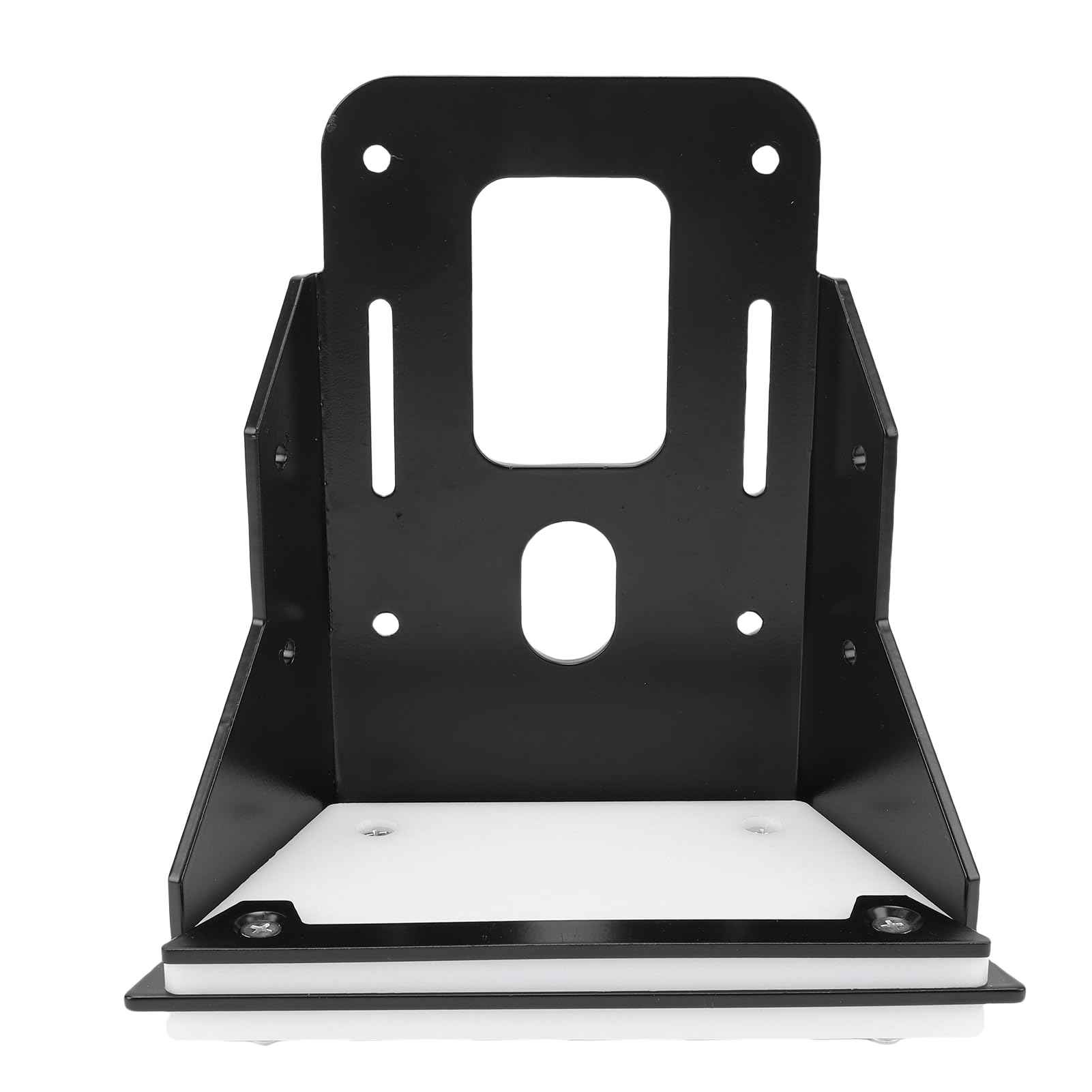Tbest Kit de Soporte de Aluminio Duradero para Montaje en Espejo de Popa de Motor de Arrastre para Yate, Barco, Kayak
