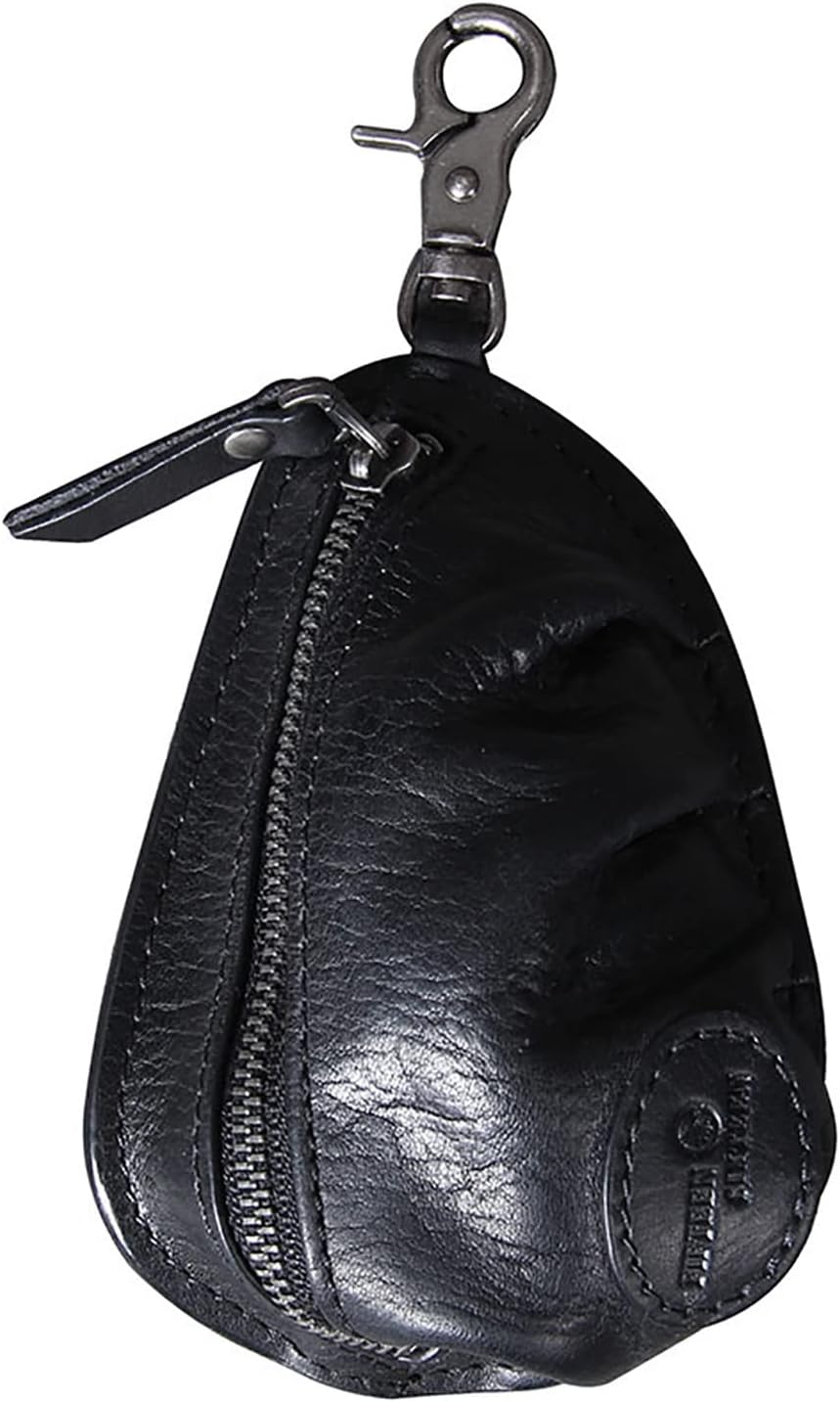 Key Case Personalized Retro Leather Material Key Bag Motorbike Key Bag Coin Purse Daily Use