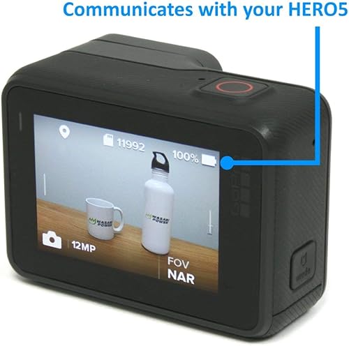Miniatura 4 de Wasabi PowerBatería y cargador para GoPro Hero5Negro (V03para todas las futuras actualizaciones de Firmware)