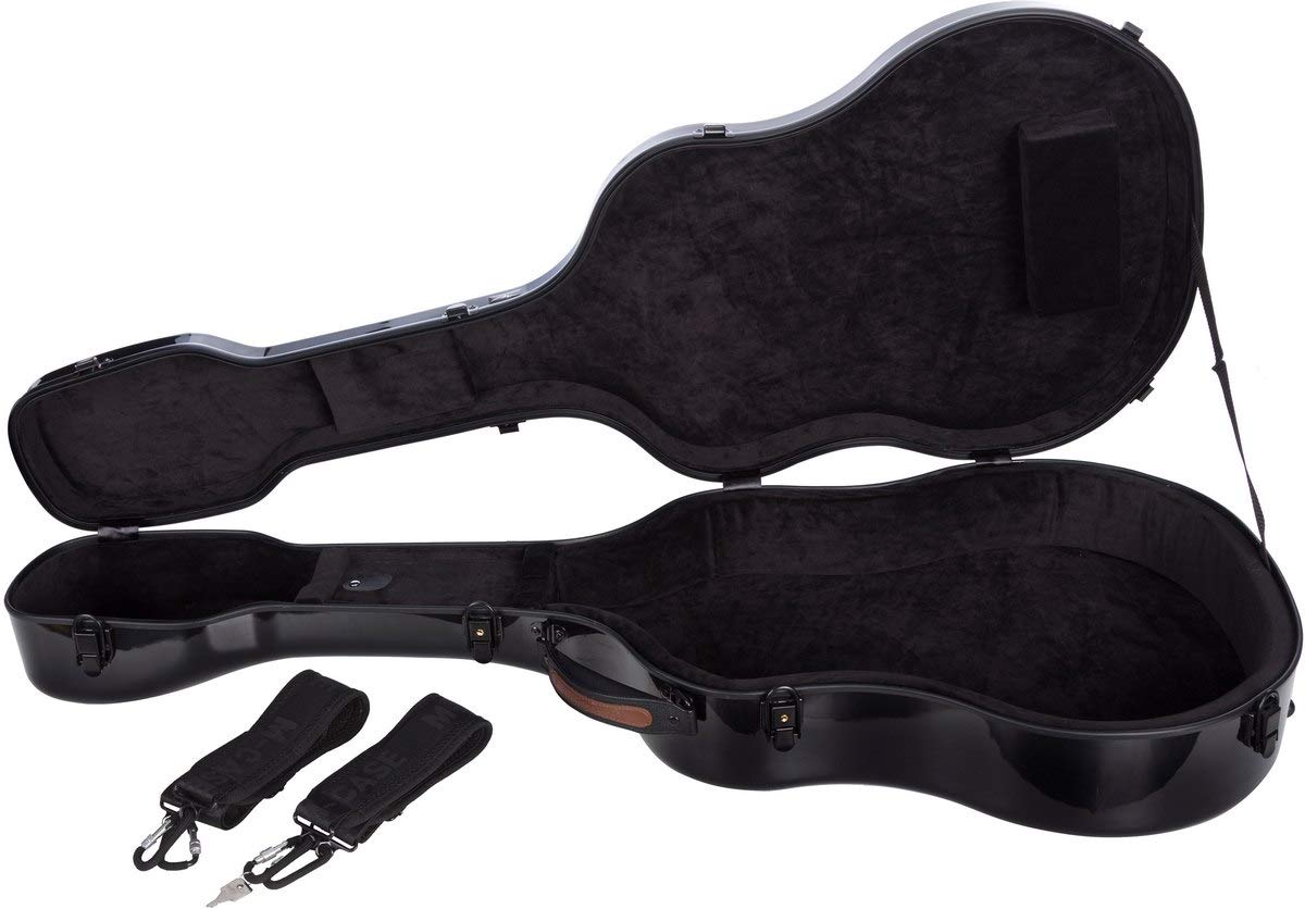 Gitarrenkoffer Fiberglass akustische gitarre 41" - 4/4 Ultra Light black M-Case
