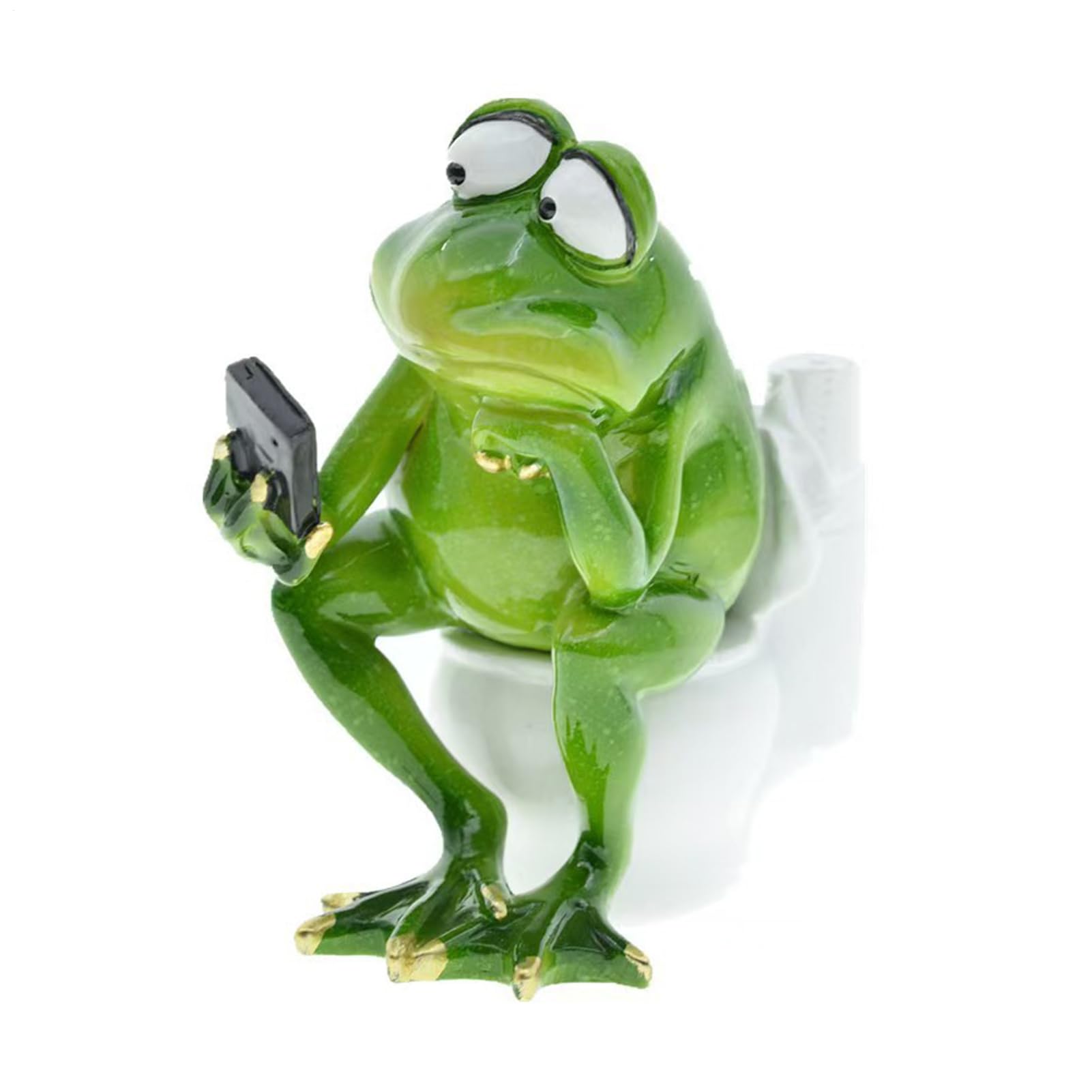 Figurine de grenouille fantaisiste, le cadeau idéal pour décorer une chambre