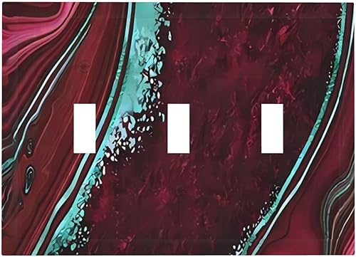 Miniatura 115 de Deep Blue Sea Turtles 1 Gang Outlet Covers Duplex Receptáculo Placa de pared Decorativa Eléctrica Placa Delantera Interruptores de Luz para Cocina