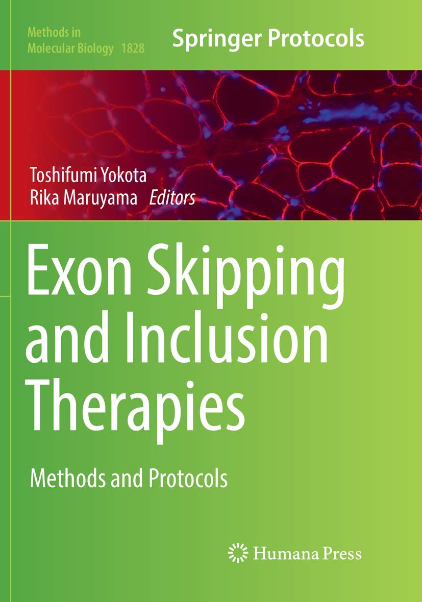 Exon Skipping and Inclusion Therapies Methods and Protocols (Methods