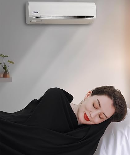 Miniatura 6 de VENVSBEE Chales para mujer, bufanda de viaje, manta suave, pashmina, accesorio de viaje para avión, incluye caja de regalo