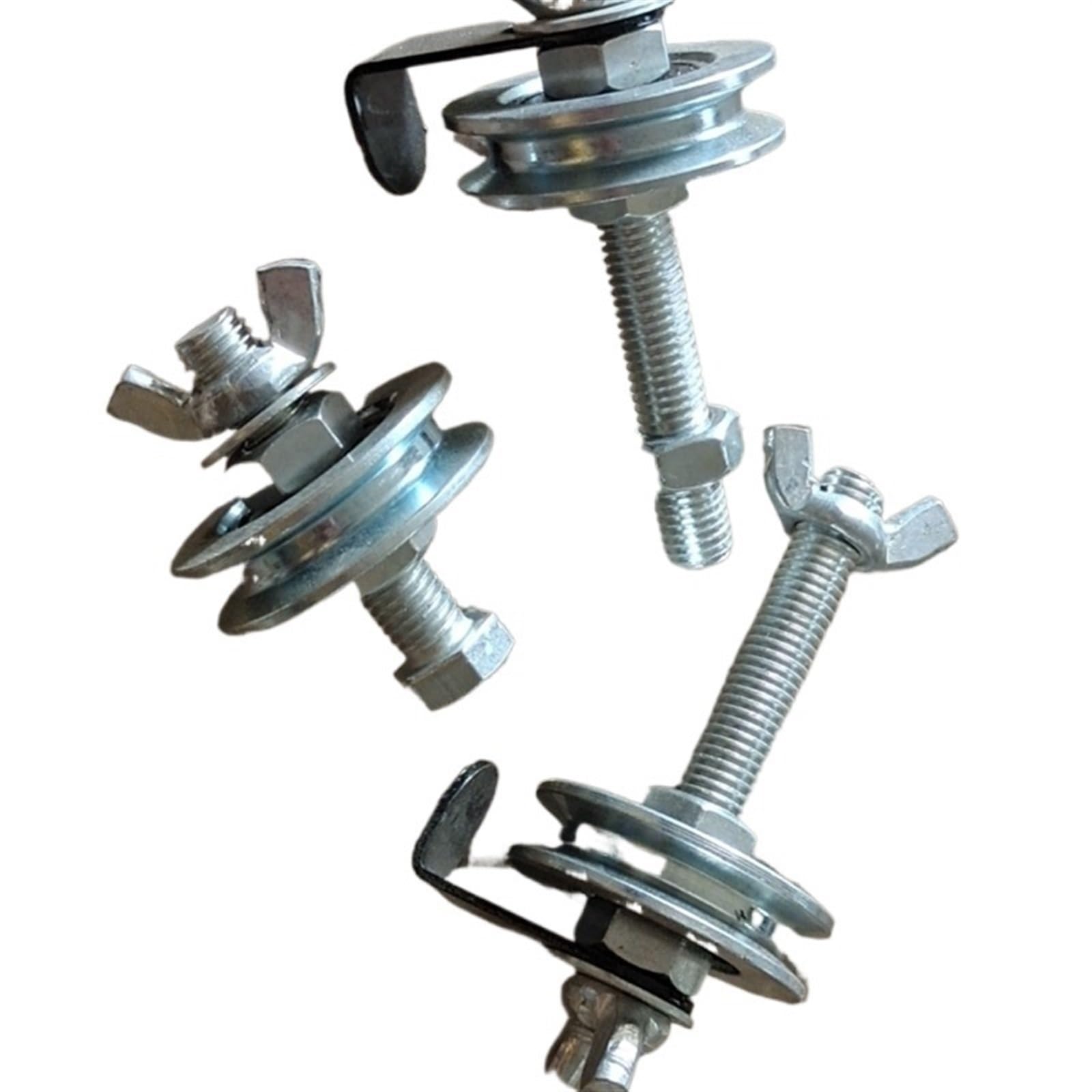 LMMIAOZ Air Conditioner Installation Lifting Tools, Manual Self-Locking Winch + 1C Bracket (3 Special Pulleys for Hoist) - Essential Equipment for Easy AC Unit Setup
