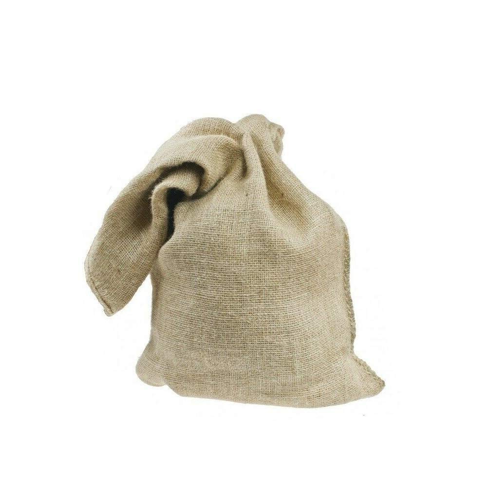 IUwnHceE Vegetables Burlap Sack (1) Natural Hessian Large Jute Sacks (50 X 80cm / 25kg) Hessian Bags Of Tearproof Jute Fabric For Potatoes Coffee Beans Home Supplies