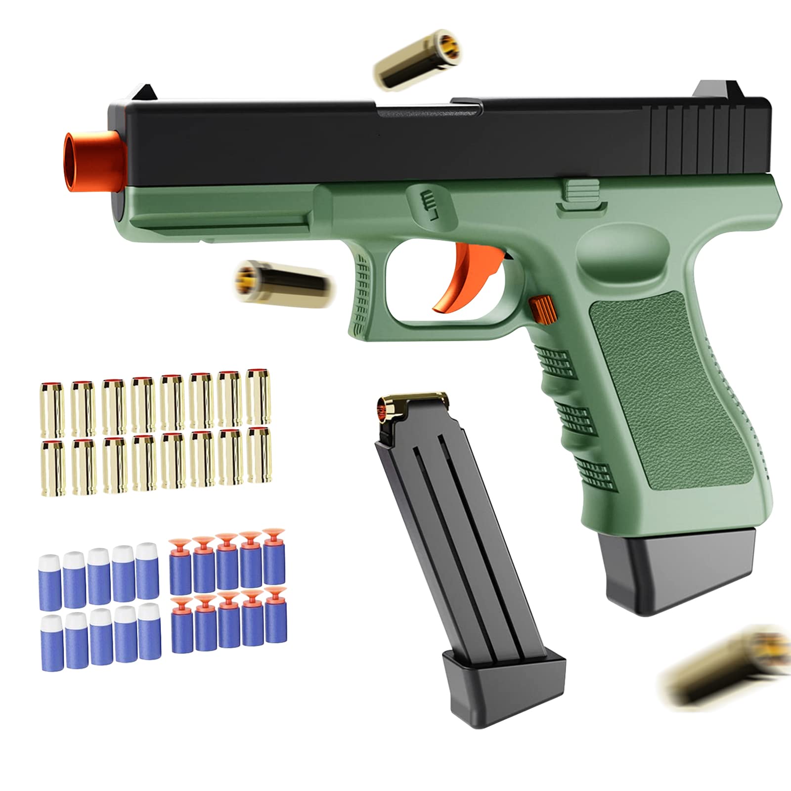 Buy Toy with Soft Bullets Shell Ejection Soft Bullet Pistol Model