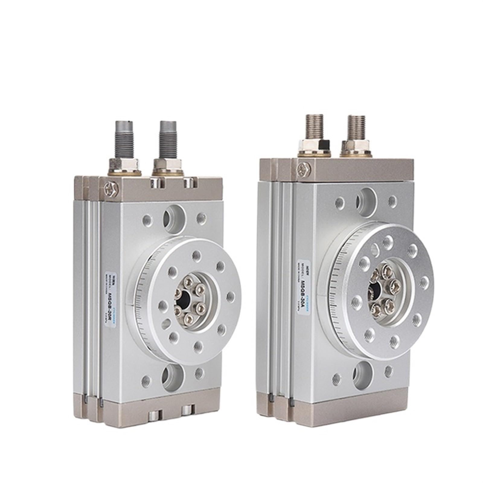 Vérin rotatif MSQB-200 robuste en aluminium pour charges industrielles lourdes