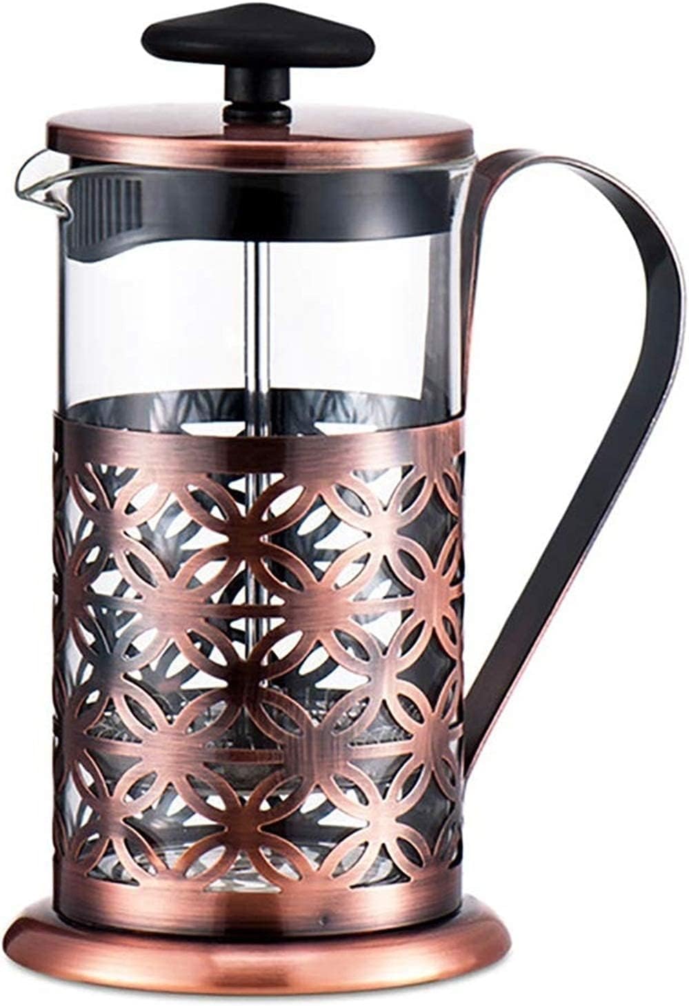 Molinillos de café, Juego de cafetera de Prensa Francesa de Viaje con Tapa Extra, Mango cómodo, Resistente al Calor, cafetera de té de Hojas Sueltas