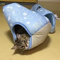 Amazon | マルカン クールもみふわかまくらベッド 猫用 CT-317