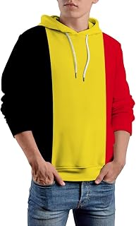 Mens Pullover Sweatshirts Netherlands Flag Hoodie Sweatshirts for Adult Sweater Casual Unisex Sweatshirt