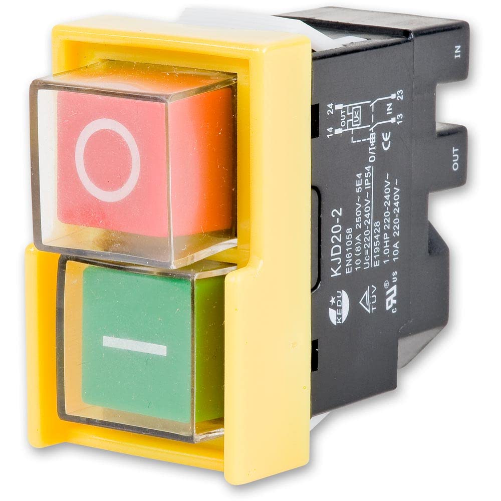 KEDU KJD20-2 230V 1ph 2-Position Push Button Switch