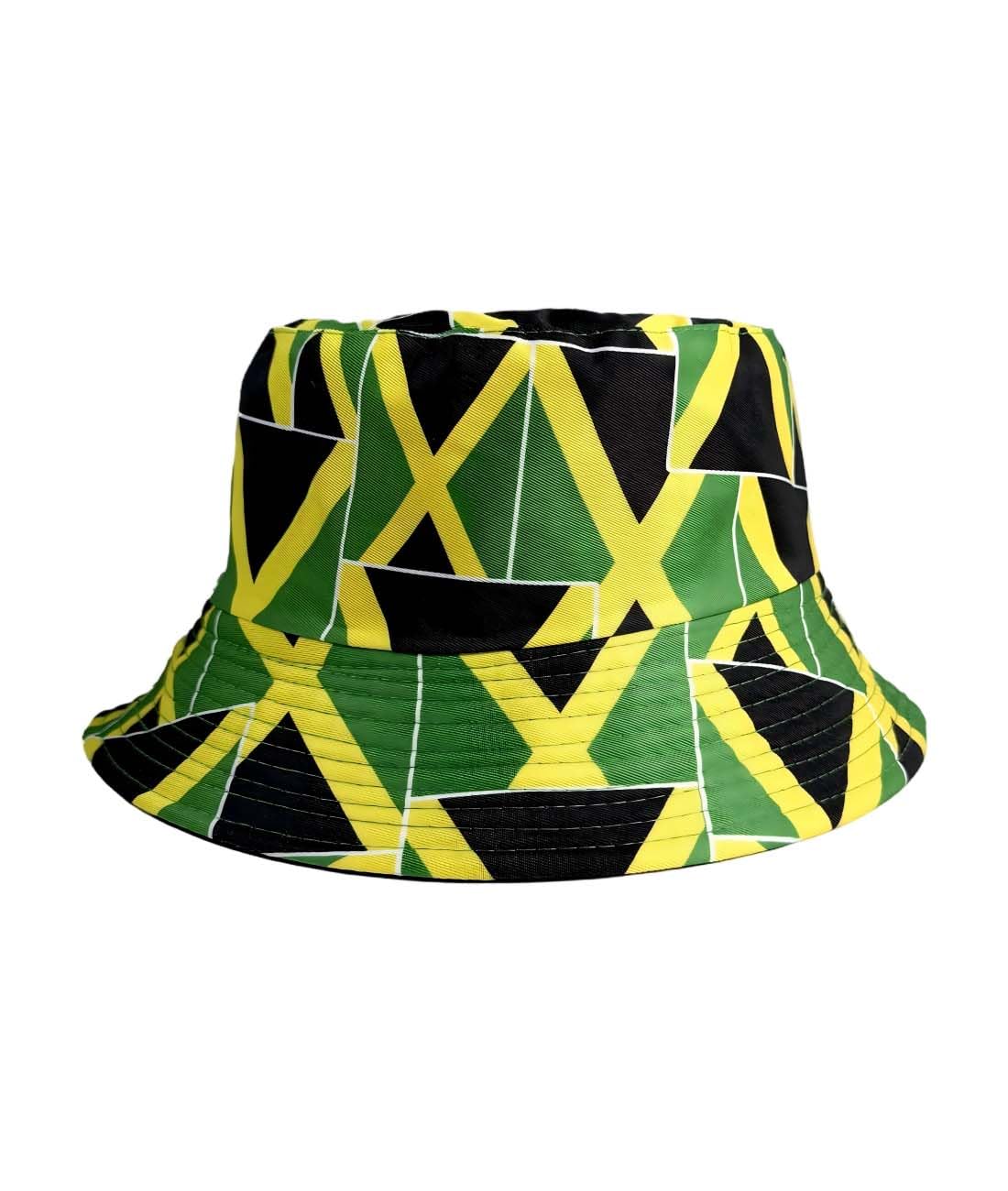 Petite Pine Jamaica Fishing Hat with National Flag,Jamaican Sun Protection Bucket Cap for Men Women