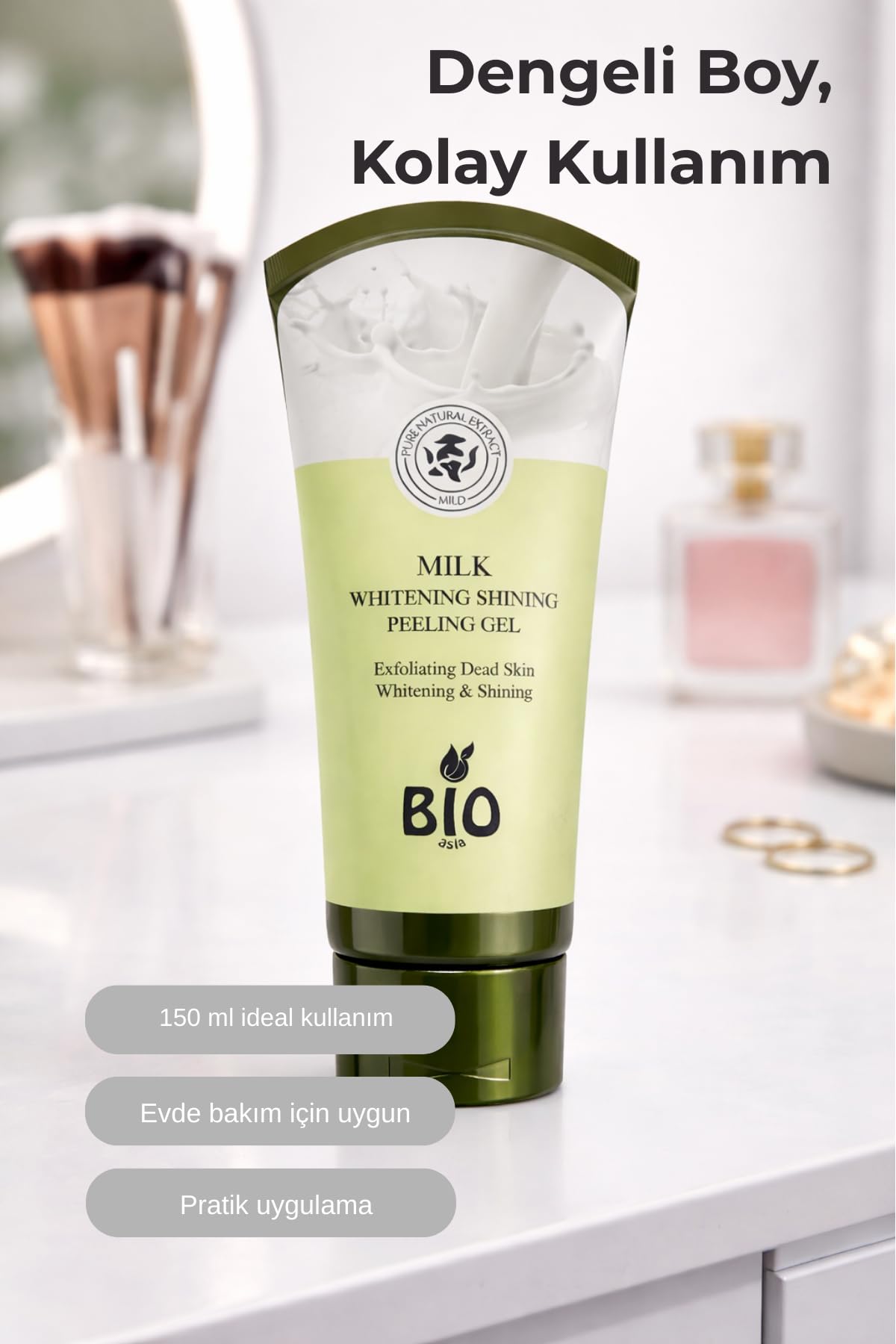 Bio Asia Peeling Jel Sütlü 150ml