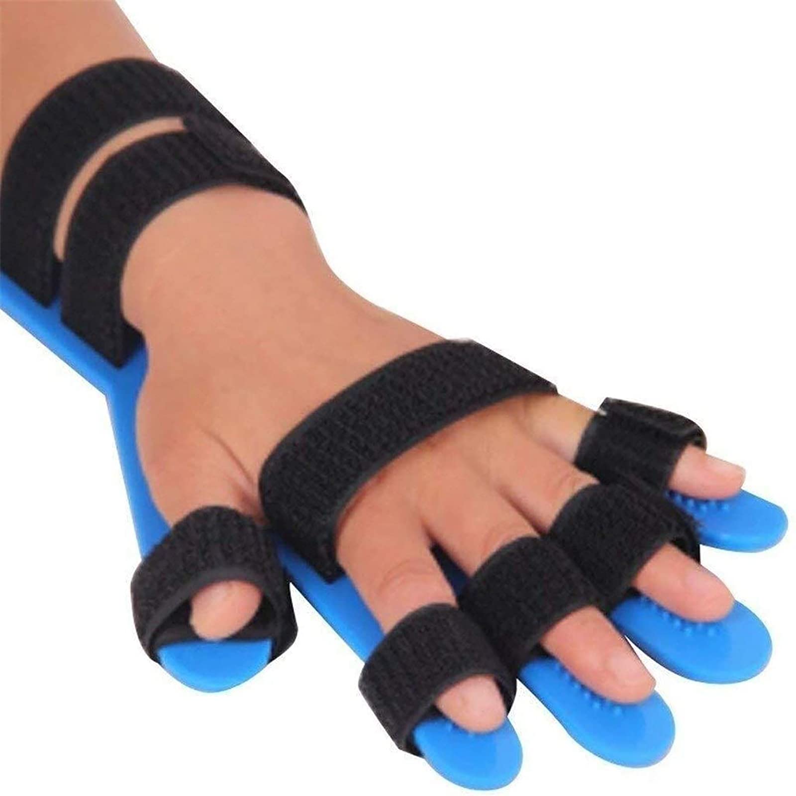 Dito Stecca Tastiera Separatore di Dita Ortesi Punti Mano Polso Formazione Ortesi Dispositivo di Sostegno del Tutore Flex Spasm Estensione Boa