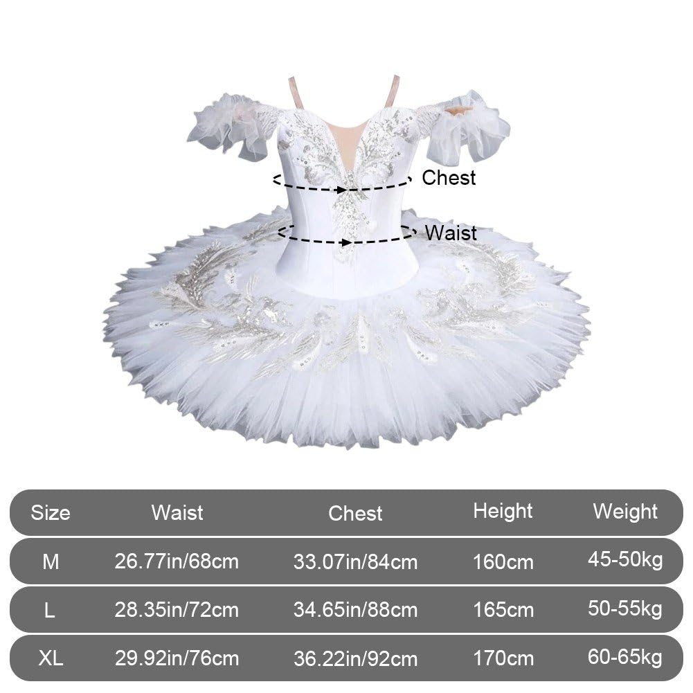 Schwanensee-ballettkleid, Ballettanzug, Professionelle Ballettbekleidung Für Auftritte, Kostüm Für Gesellschaftstänzer