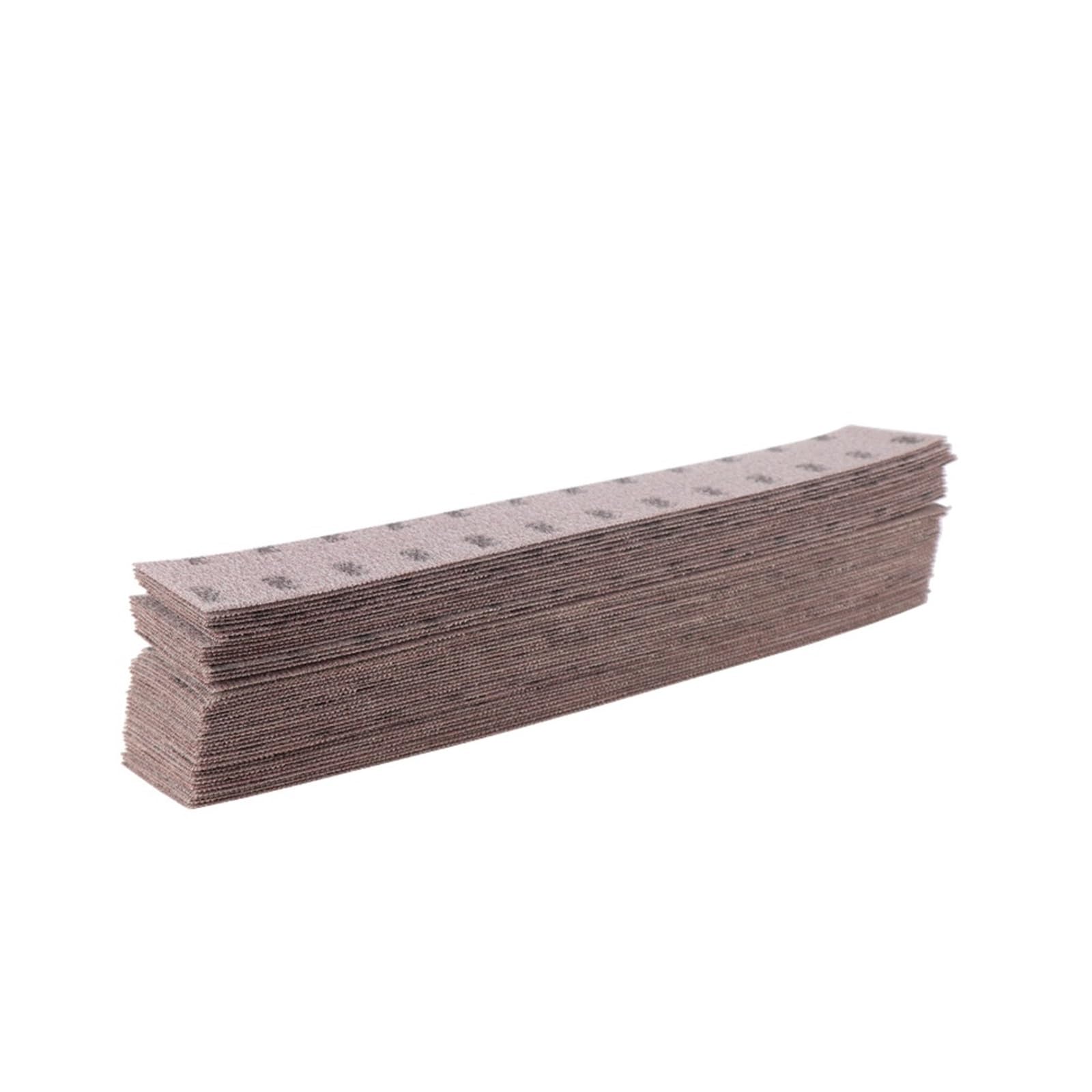 Netz Schleifscheiben 20 Stück 50 Stück 70 x 420 mm Mesh-Schleifpapier | Schleifscheiben-Schleifmittel for Polieren von 400 x 70 Blöcken, Holz und Metall(50pcs,80)