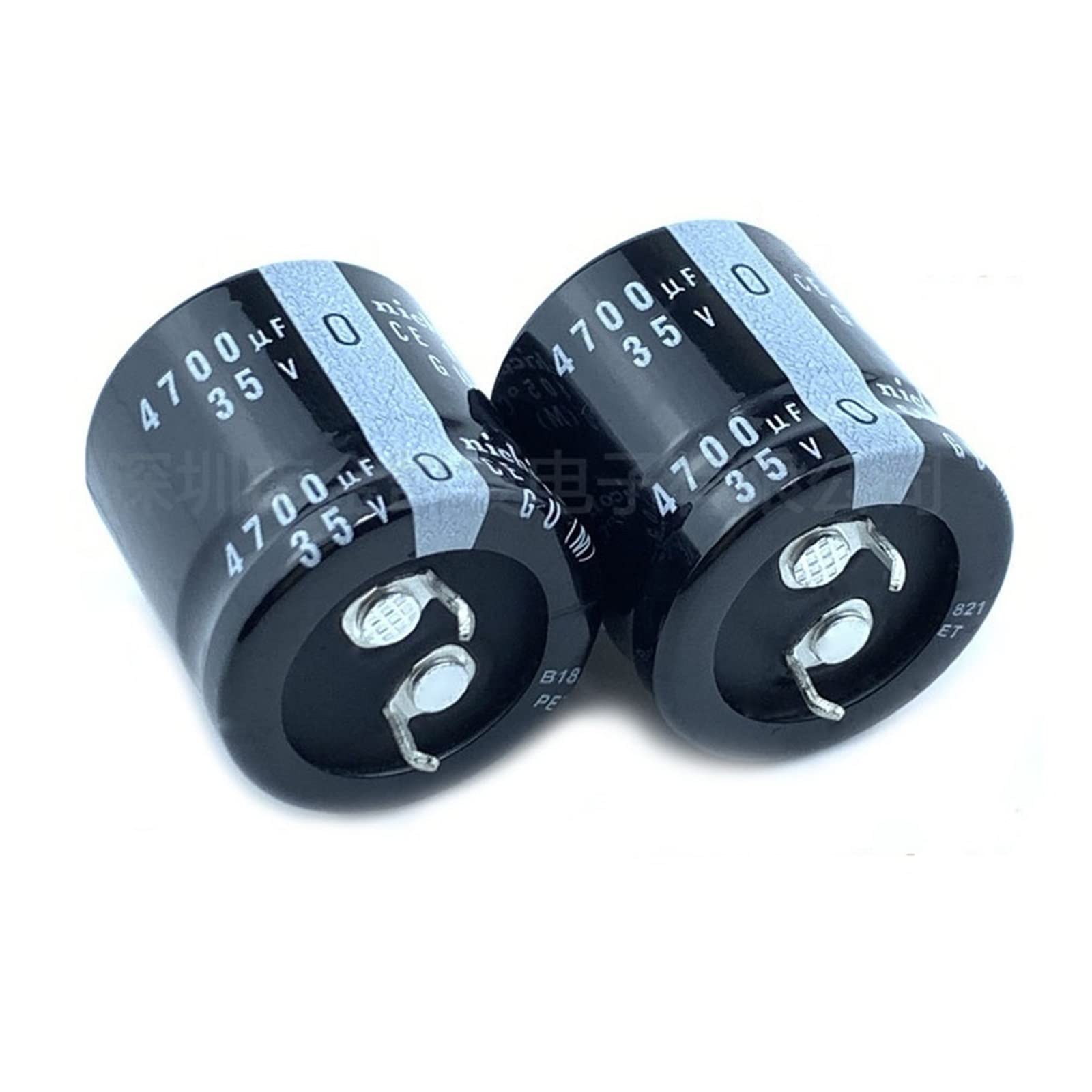 Condensateur 35V 4700uF 22x30mm pour alimentation amplificateur audio - Lot de 2