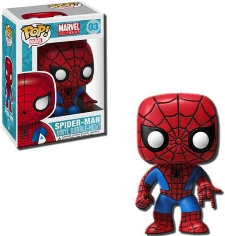 Funko POP! Marvel 4 Inch Vinyl Bobble Head Figure - Spider Man