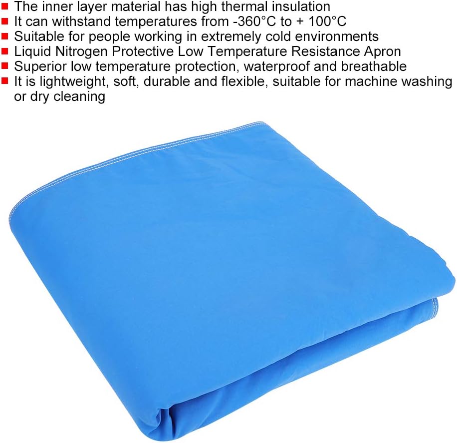 Low Temperature Apron Liquid Nitrogen Protection Low Temperature Resistant Labor Safety Work Apron Withstands Temperatures From -360°c To 100°c
