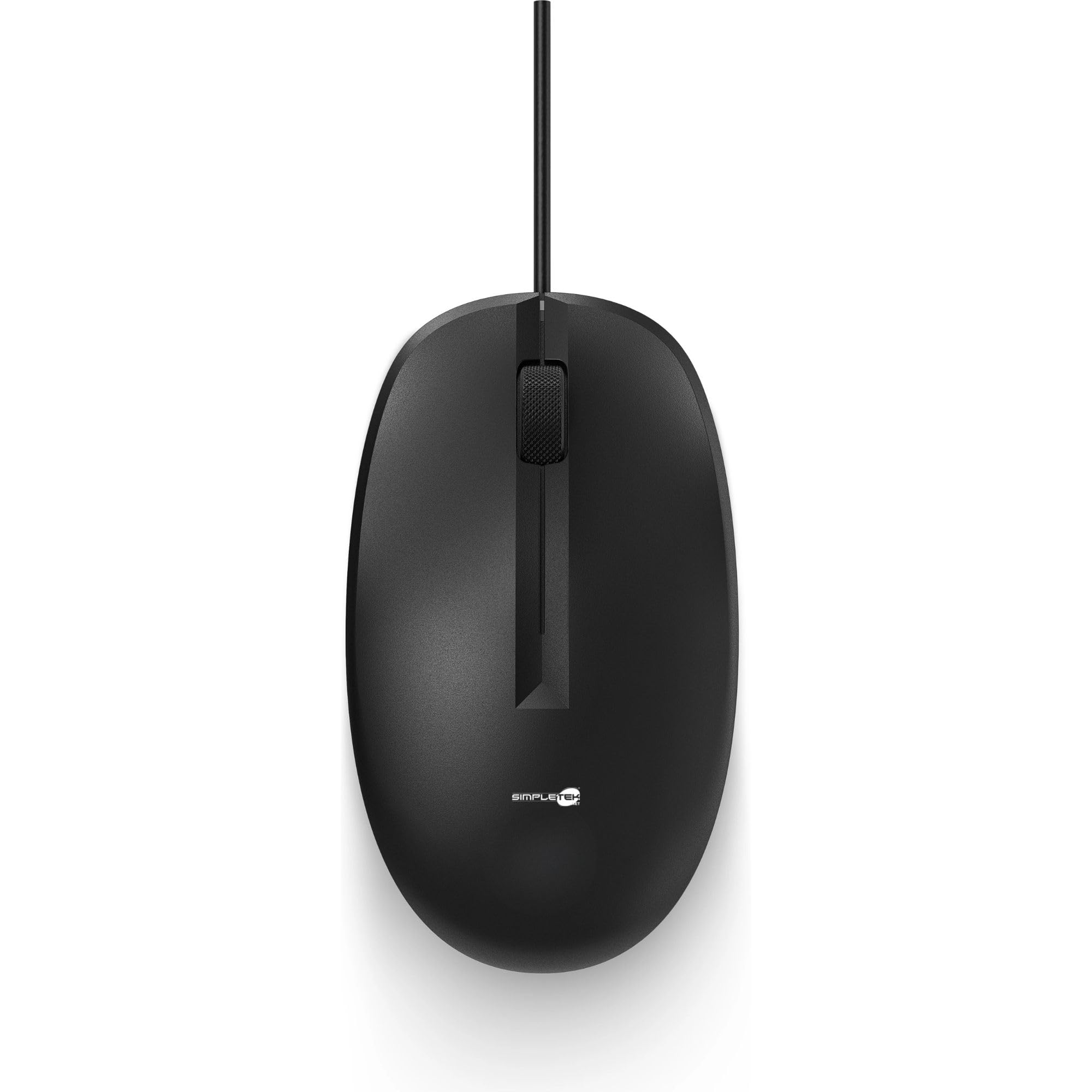 Ratón con cable láser ergonómico con sensor ajustable de 1200 DPI y conexión plug & play 7