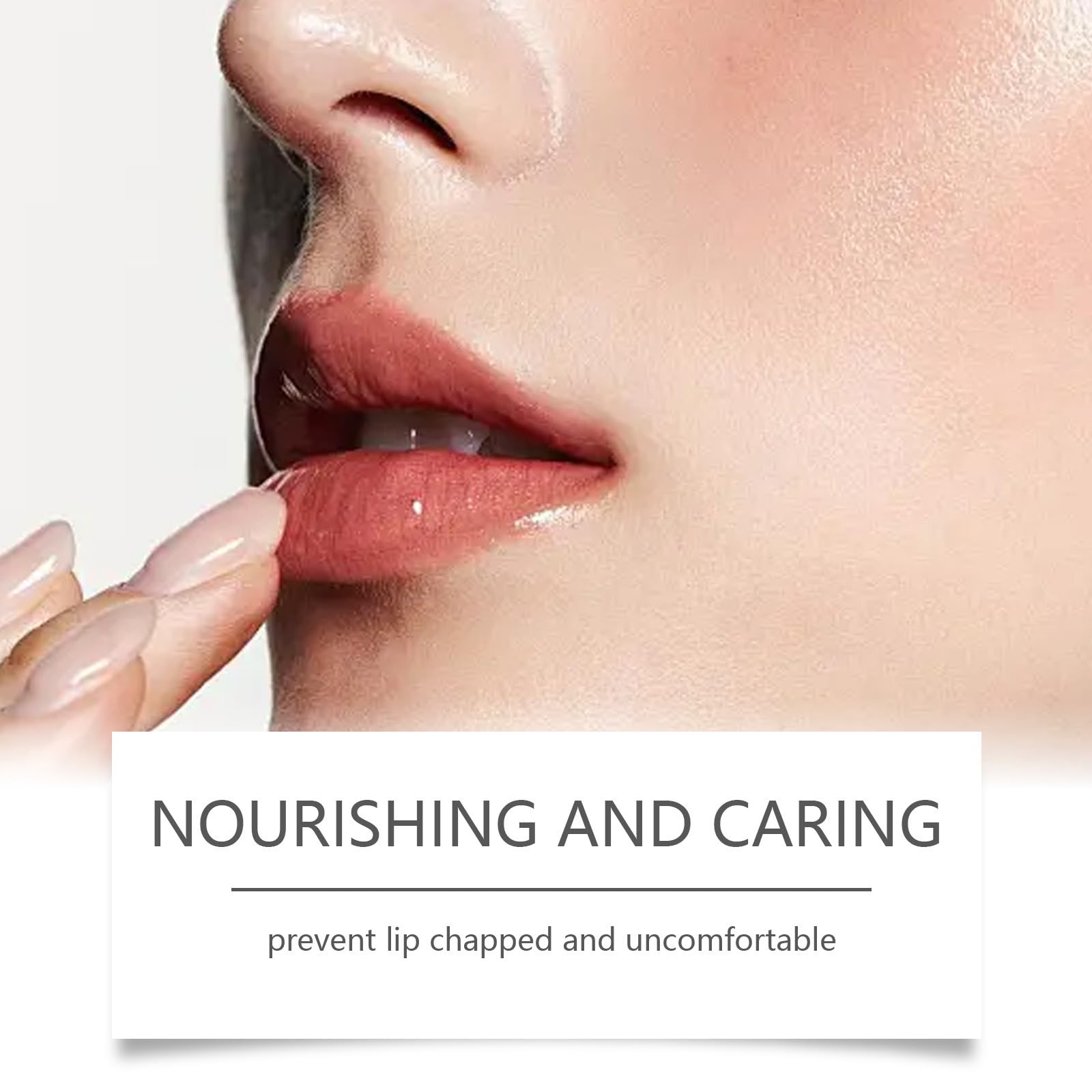 PH-regulierender Lippenstift Für Reife Frauen, Farbwechsel Von Transparent Zu Roségoldener Folie, Feuchtigkeitsspendende Und Langanhaltende Lippenpflege (5pcs)