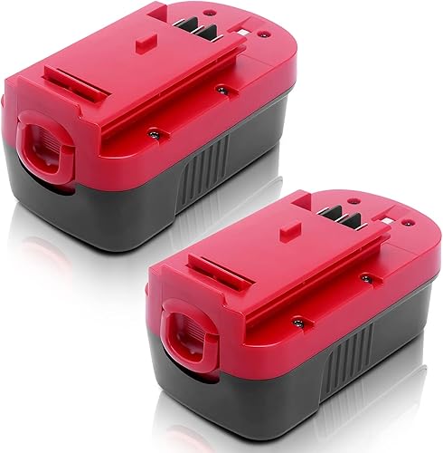 Paquete de 2 baterías de repuesto HPB18 Ni-Mh de 3.6 Ah para Black and Decker de 18 V, HPB18 HPB18-OPE, compatible con batería Black Decker,