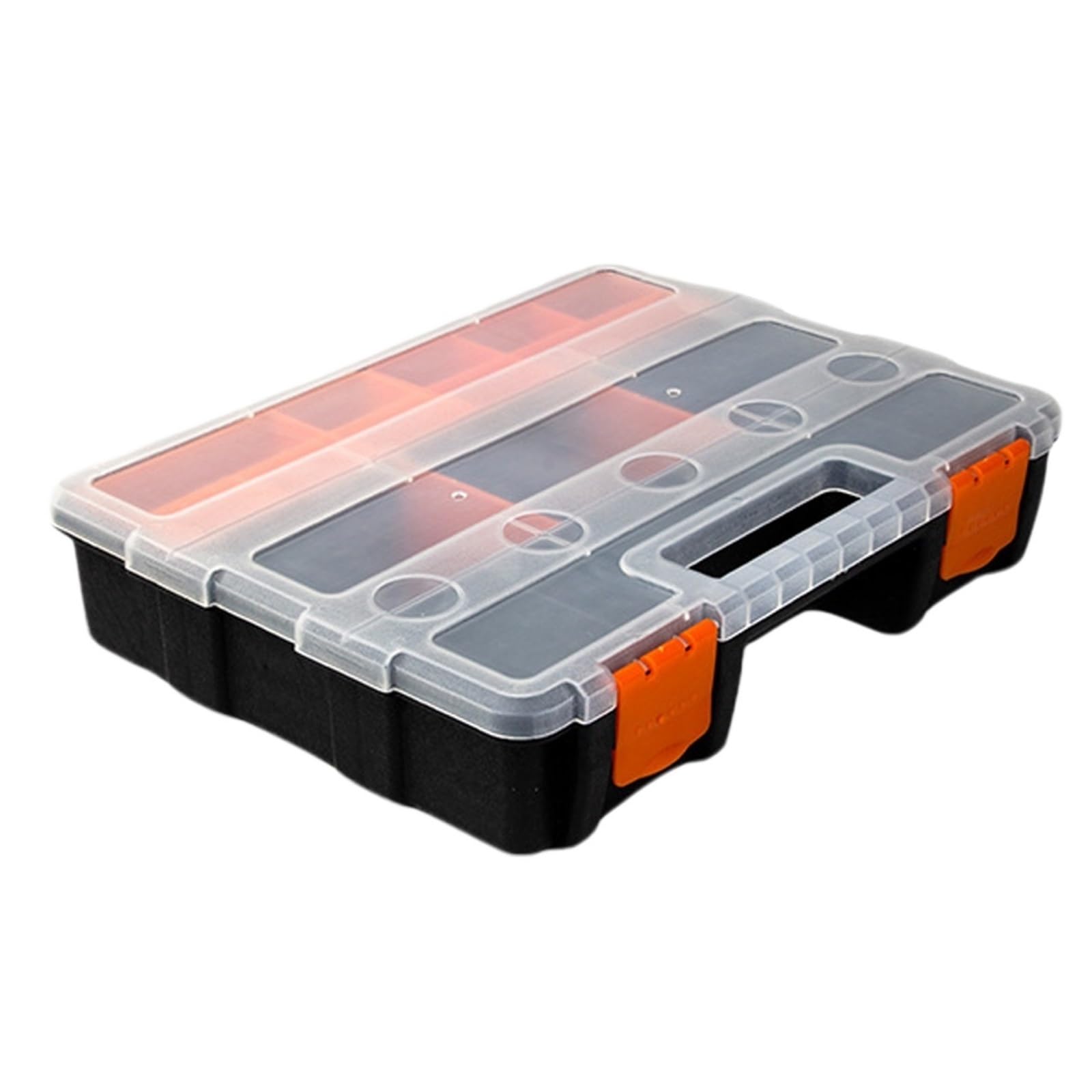 Organizador de cajas de tornillos Organizador de caja herramientas pequeña con gran capacidad almacenamiento tornillos Caja(S)