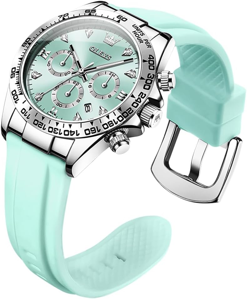 OLEVS Luxury Diamond Small Female Watches - Stainless Steel Bracelet, Waterproof Business Dress Analog Luminous Date Ladies Watches OLEVS Luxury Diamond Small Female Watches - Stainless Steel Bracelet, Waterproof Business Dress Analog Luminous Date Ladies Watches