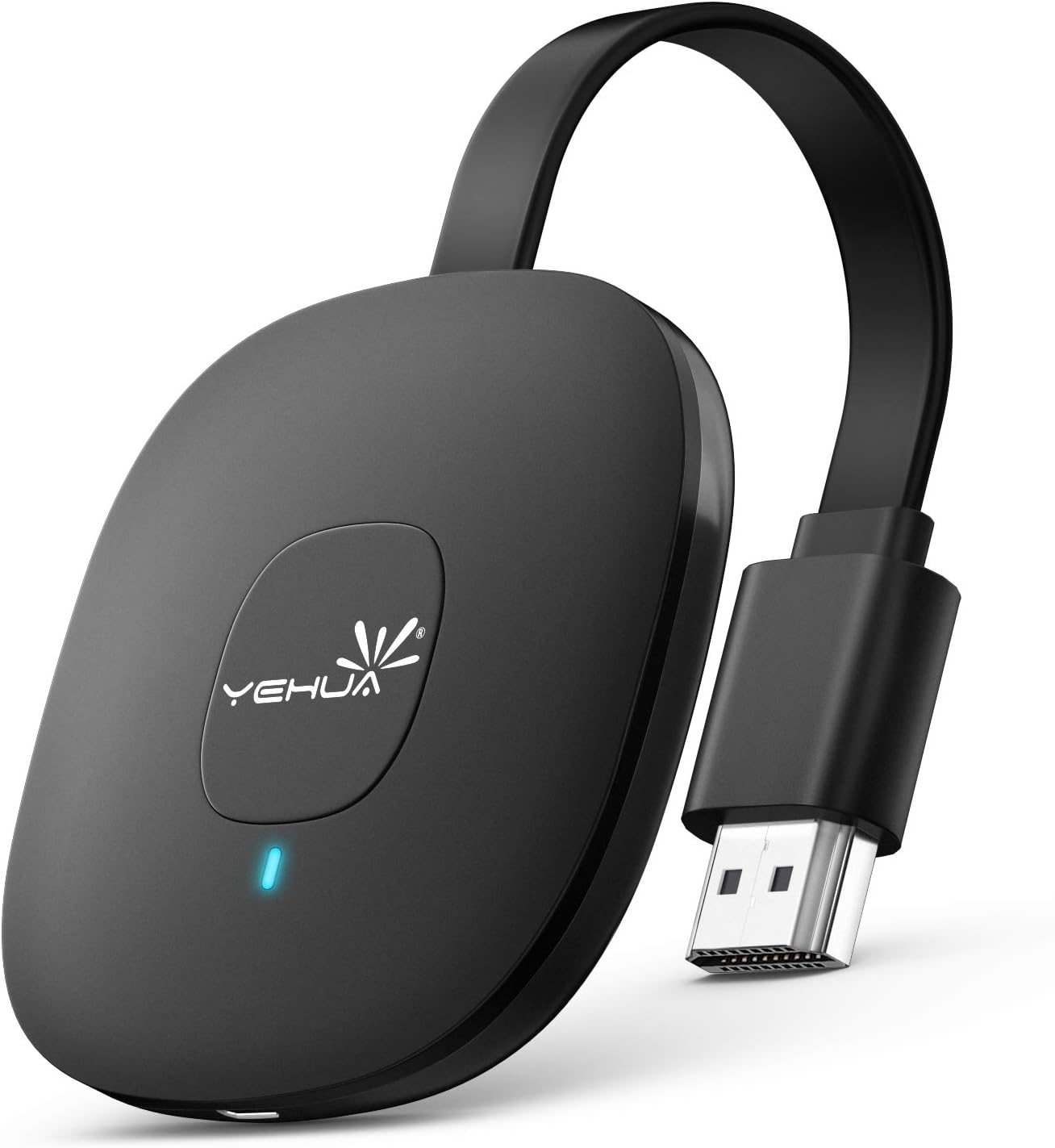 YEHUA 4K Wireless Display Dongle WiFi HDMI Adapter Support Miracast DLNA Airplay Receiver for Android/ iOS/ Tablet/ Windows to TV/ Monitor/ Projector Mirroring Device